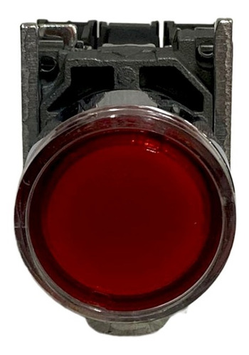 Botón Pulsador Iluminado  Rojo  22mm 1 Na + 1 Nc - Xb4 - G&v