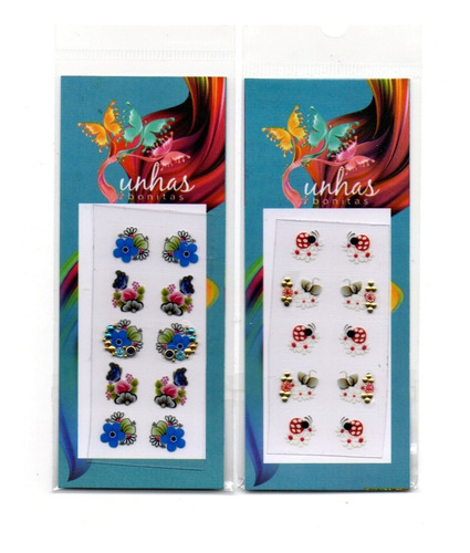 Adesivos Unhas Bonitas