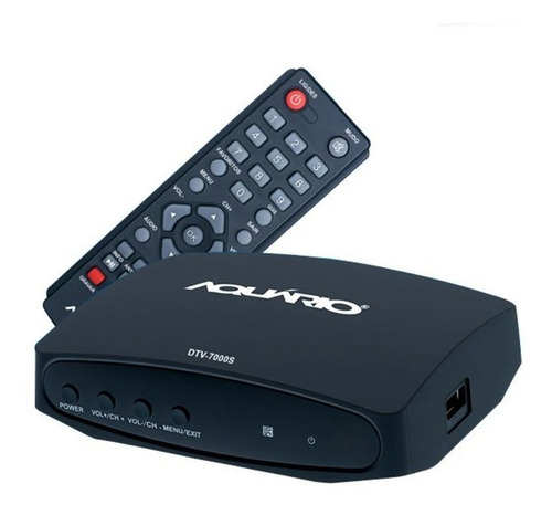 Imagem 1 de 3 de Conversor Digital Dtv-7000s - Aquario*