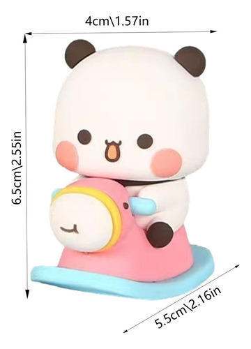 / Linda Figura Figuras Juguete Oso Panda Bubu Dudu