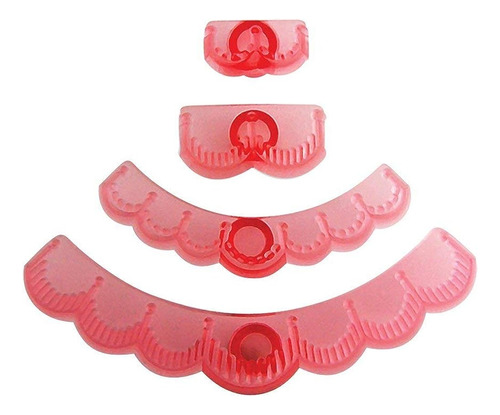 Jem Stitch Edge Fondant Cutters, Para Decoración De Pasteles