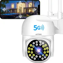 Comprar Ation 0461 5g Cámaras De Seguridad 28 Leds Hd Cámara Exterior Visión Nocturna a Todo Color Detección de Movimiento Seguimiento de Movimiento Alarma de Movimiento Llamada Bidireccional
