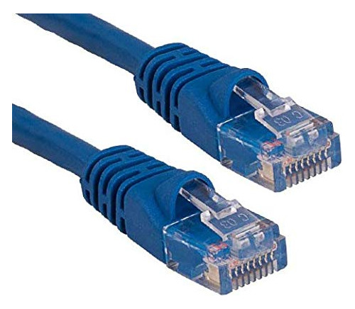 Riteav - Cat6 Red Cable Ethernet - Azul - 75ft O1je2