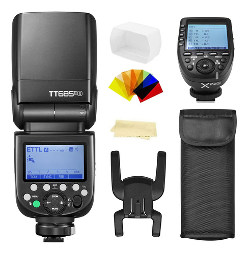 Godox Tt685ii-s Flash Ttl 2.4ghz Gn60 De Alta Velocidad De .