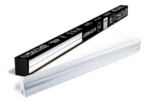 Liston Tubo Led Bajo Alacena 9w 220v 60cm Luz Fria Multiled