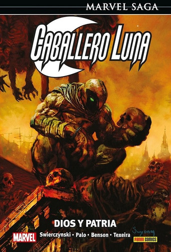 Marvel Saga Caballero Luna # 03: Dios Y Patria, De Duane, Swierczynski. Editorial Panini Comics, Tapa Blanda, Edición 1 En Español