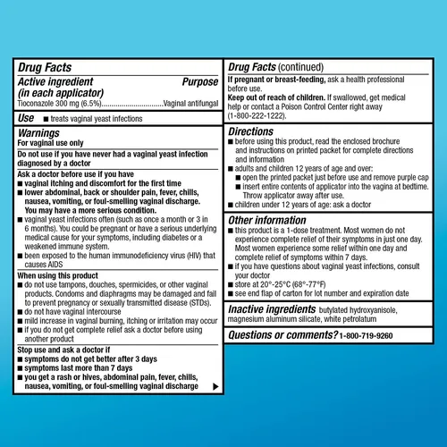 Suplementos Alimenticios Ungüento De Tioconazol