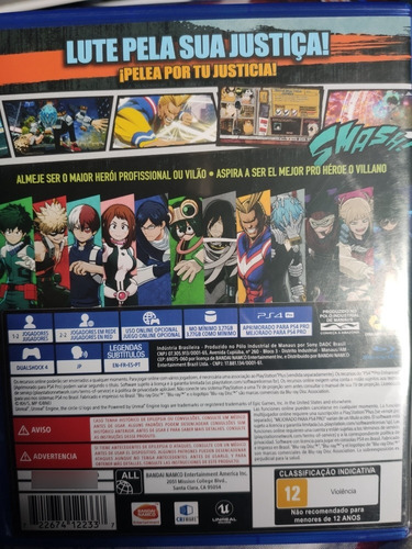My Hero One's Justice (Usado)