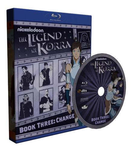 Blu-ray Avatar: A Lenda De Korra - Complete Series