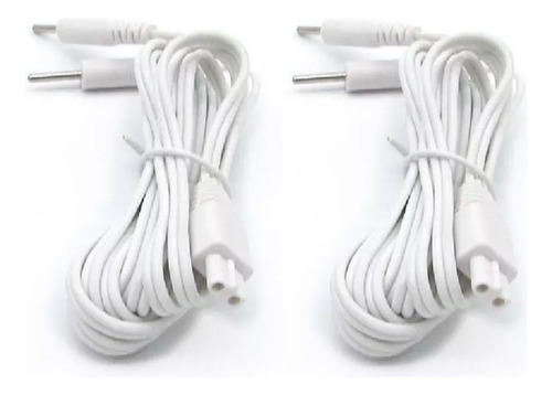 2 Cable Doble Para Electros Estimulador Great Wall Kwd-808