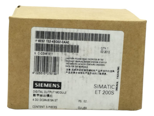 Siemens 6es7 132 4bd02 0aa0 Modulo