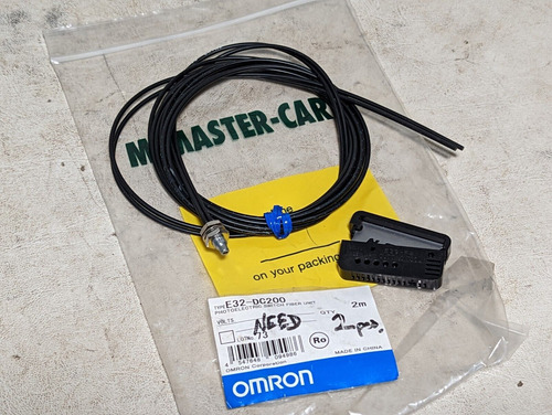 Omron E32-dc200 2m Photoelectric Switch Fiber Unit Ccf
