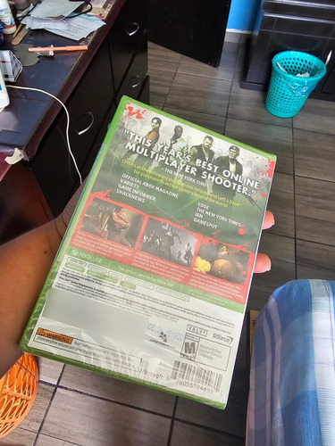 Xbox 360 Left 4 Dead 1 Sellado Azul (Usado)