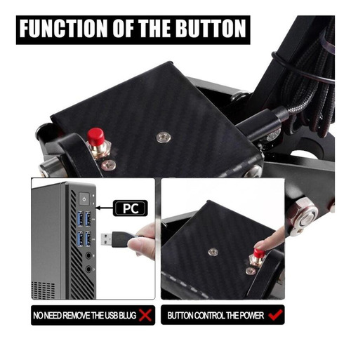 Juego De Carreras Usb Handbrake De 64 Bits, Plug And Play, 2