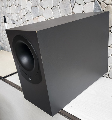 Home Jbl Music 10 No Bose Acoustimass Sub Sat Y Pie 200 Wats Negro Graves 11hz Medio 3324hz Alto 4524hz (Usado)
