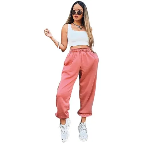 Pants Mujer Afelpado Jogger Calientito Casual Pantalón Dama