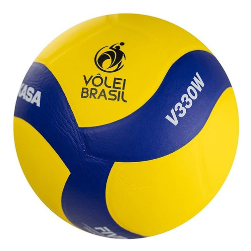 Imagem 1 de 5 de Kit 4 Bolas Mikasa V330w Vôlei Brasil Cbv