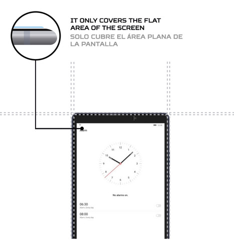 Protector Pantalla Antishock Para Huawei Mediapad T8