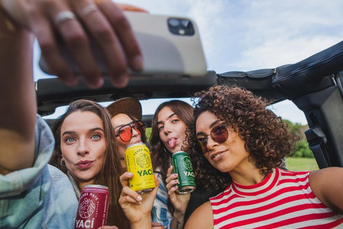 Gaseosa Yací Pampa Yerba Mate, Hierbas Y Menta X 6 U