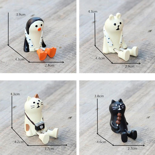 1/12 Adornos De Oso Diy Artesanía Modelo Decoración De