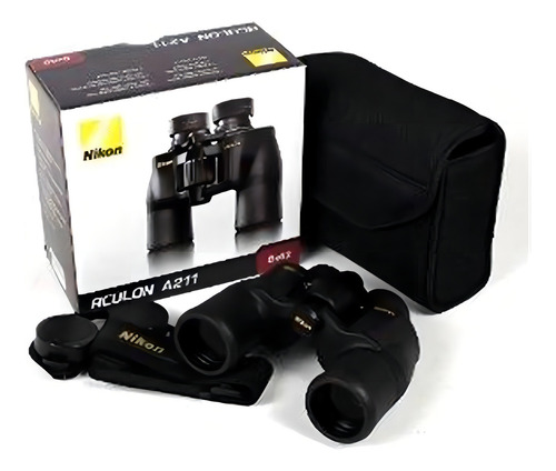 Nikon 8246 Aculon A211 10 X 42 Binóculo Profissional Cor Preto