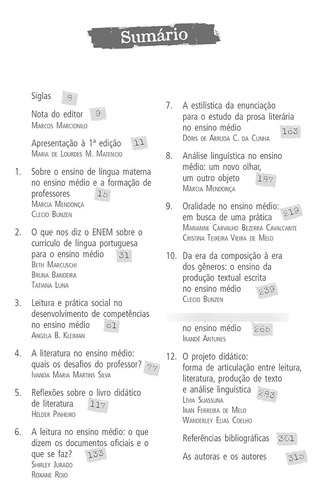 Português No Ensino Médio E Formação Do Professor - Clecio Bunzen, Márcia Mendonça