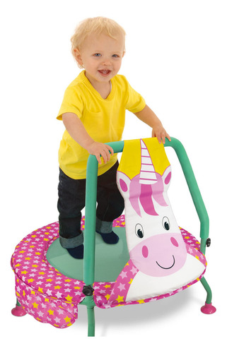 Cama Elástica Unicornio Para Guardería Niños A Partir De 1 A