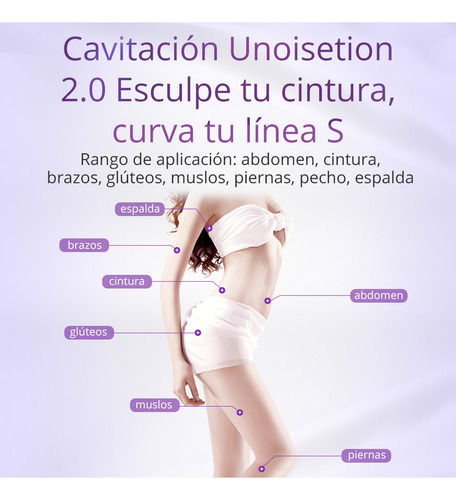Equipo Multifuncional De Radiofrecuencia 9 Funcions En 1 Con Cavitación 2.0 Avanzada De 40k , Martillo, Vacum, Lipolaser. 8 Manerales Robustos