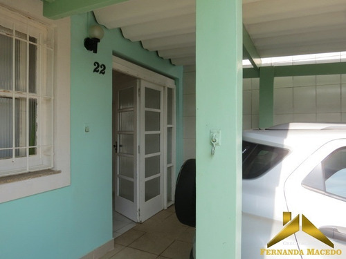 Casa Com Dois Quartos, Pé Na Areia Com Churrasqueira Em Bairro Nobre Em Itanhaém - Ca00040 - 34142936