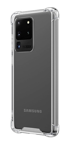 Carcasa Para Samsung Galaxy S20 Ultra - Transparente Rugged