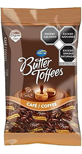 Arcor Caramelos Butter Toffees Original Con Café 50p 300g