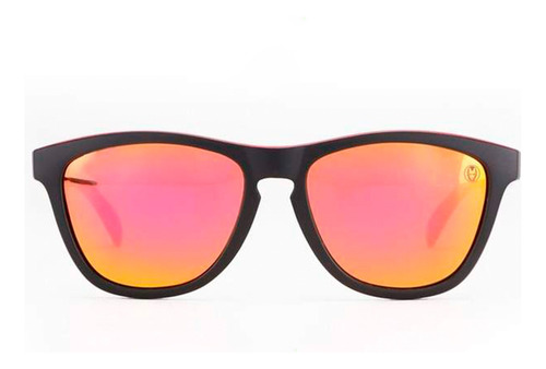 Lentes De Sol Xades Phoenix Negro Rojo Heroe Invicto