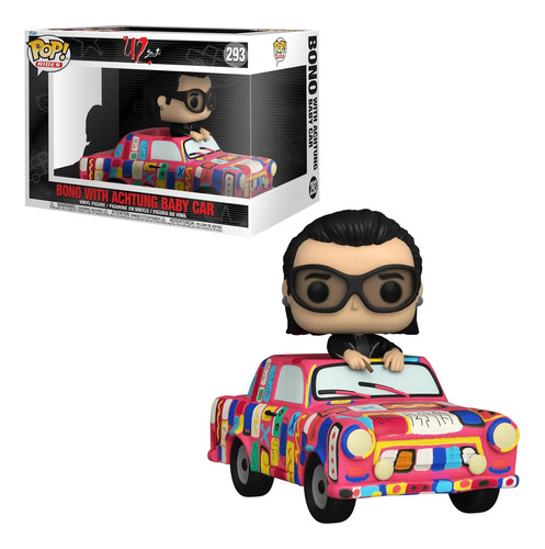 Funko Pop! Rides - U2 Bono With Ab Car - Darkside Bros