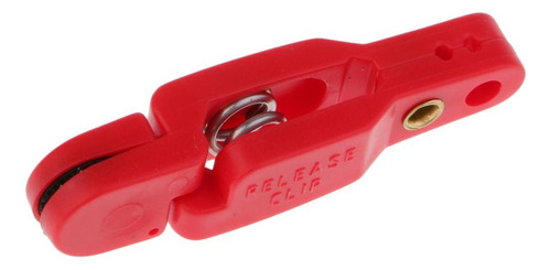 Clips De Liberación A Presión De 2 Piezas Rojo Amarillo