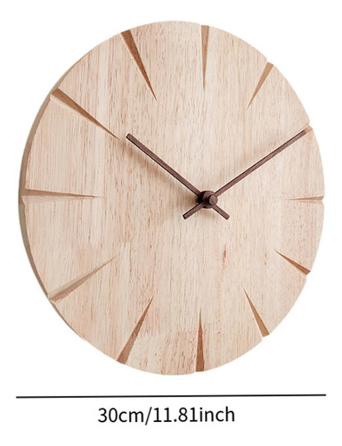 Reloj De Pared De Madera, Reloj Decorativo, Regalo De