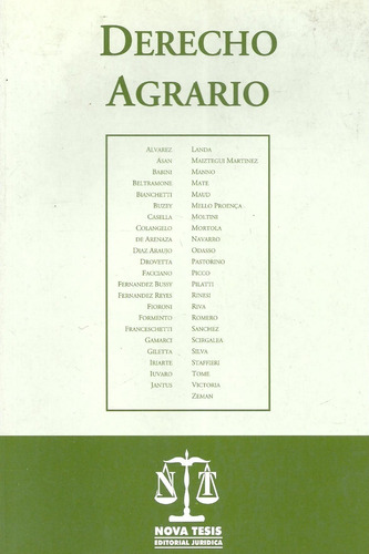 Derecho Agrario - Alvarez - Nova Tesis - Dyf