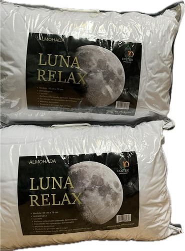 Almohada Antialergica Especial  Lavable Sommier Pack X 2