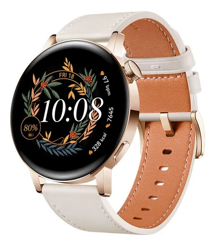 Smartwatch Huawei Watch Gt 3 Pantalla 1.32 Blanco Color de la