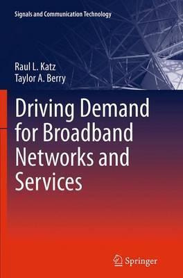 Libro Driving Demand For Broadband Networks And Services ...