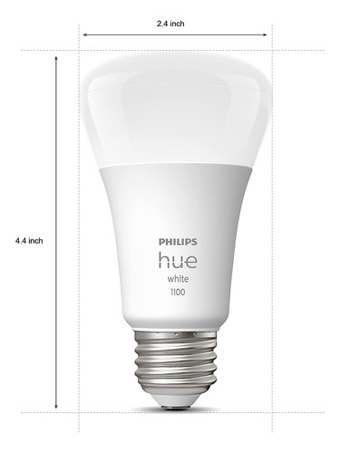 Bombillas Led Philips Hue 75w A19 1100lm - E26 X2 Pcs