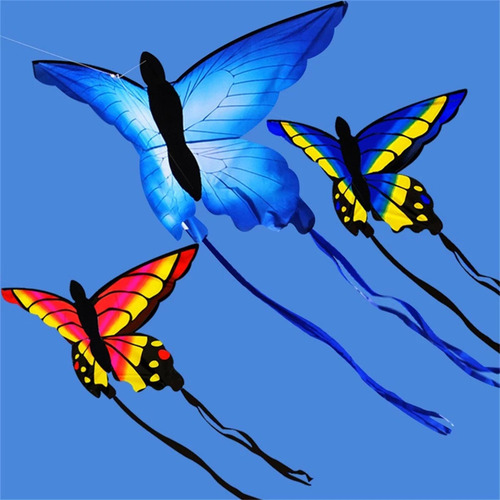 Divertida Cometa De Mariposa Para Deportes Al Aire Estilob
