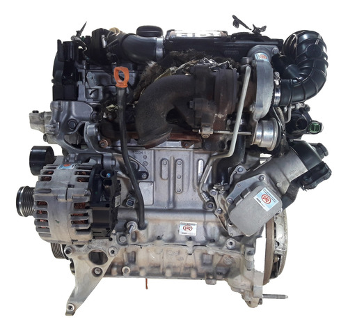 Motor Completo Peugeot 207 1.4 8v D Dv4td 2012