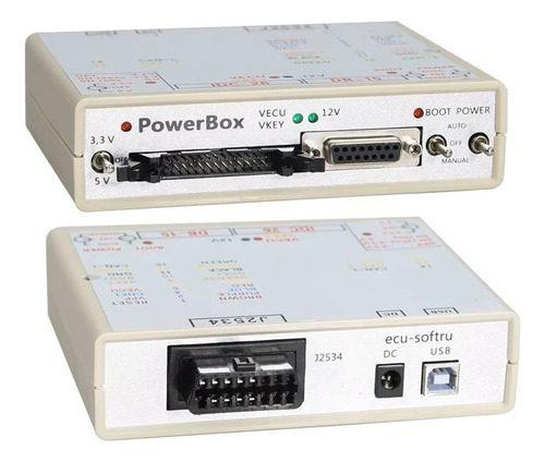 Powerbox + Pcmflash Sm2 Pro J2534 Ecus Por Obd2 O Banco
