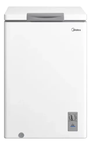 Freezer Horizontal 100l Inverter Bivolt Branco Midea Branco Mdrc151fzd013 127/220v