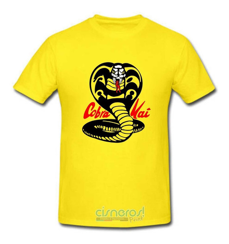 Playera Cobra Kai Karate Kid Netflix Todas Las Tallas