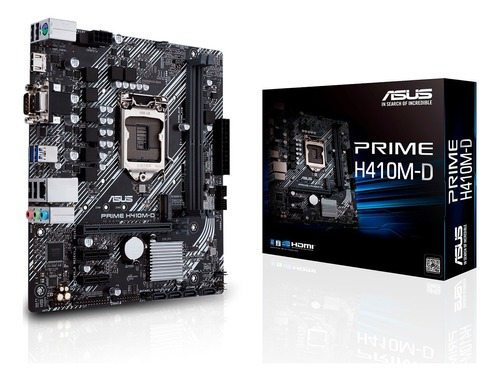Motherboard Asus Prime H410m-d Ddr4 Intel 10ma Gen Lga 1200