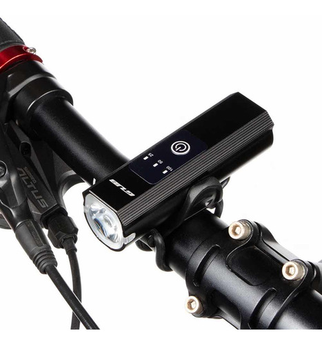 Luz Led Bici Delantera 400 Lumenes Recargable Gub Bicicleta