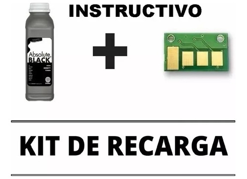 Toner Samsung111 M2020 Polvo +chip+instructivo.kit Recarga 