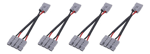 4 X 50 A Para Conector Anderson, Adaptador Dual Y, Batería P