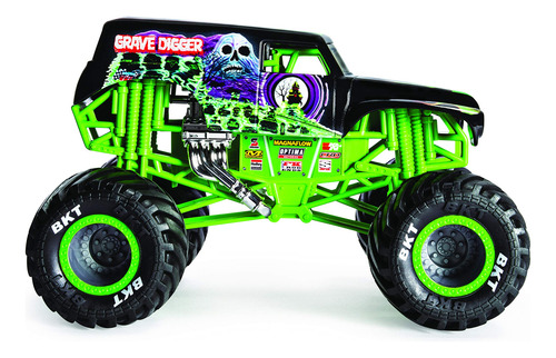 Coveiro Oficial Monster Truck Monster Jam Em Escala 1:24